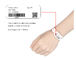 Диапазон PVC Wristband болезни мягкий устранимый медицинский с обломоком NFC Rfid в больнице